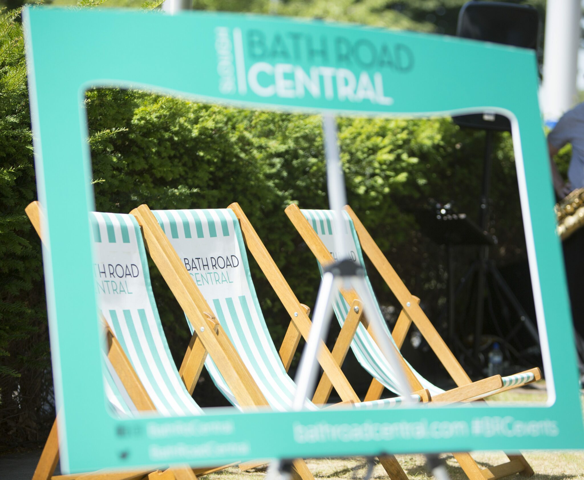BRC Summer Fete | Deck Chairs and Instagram Frame