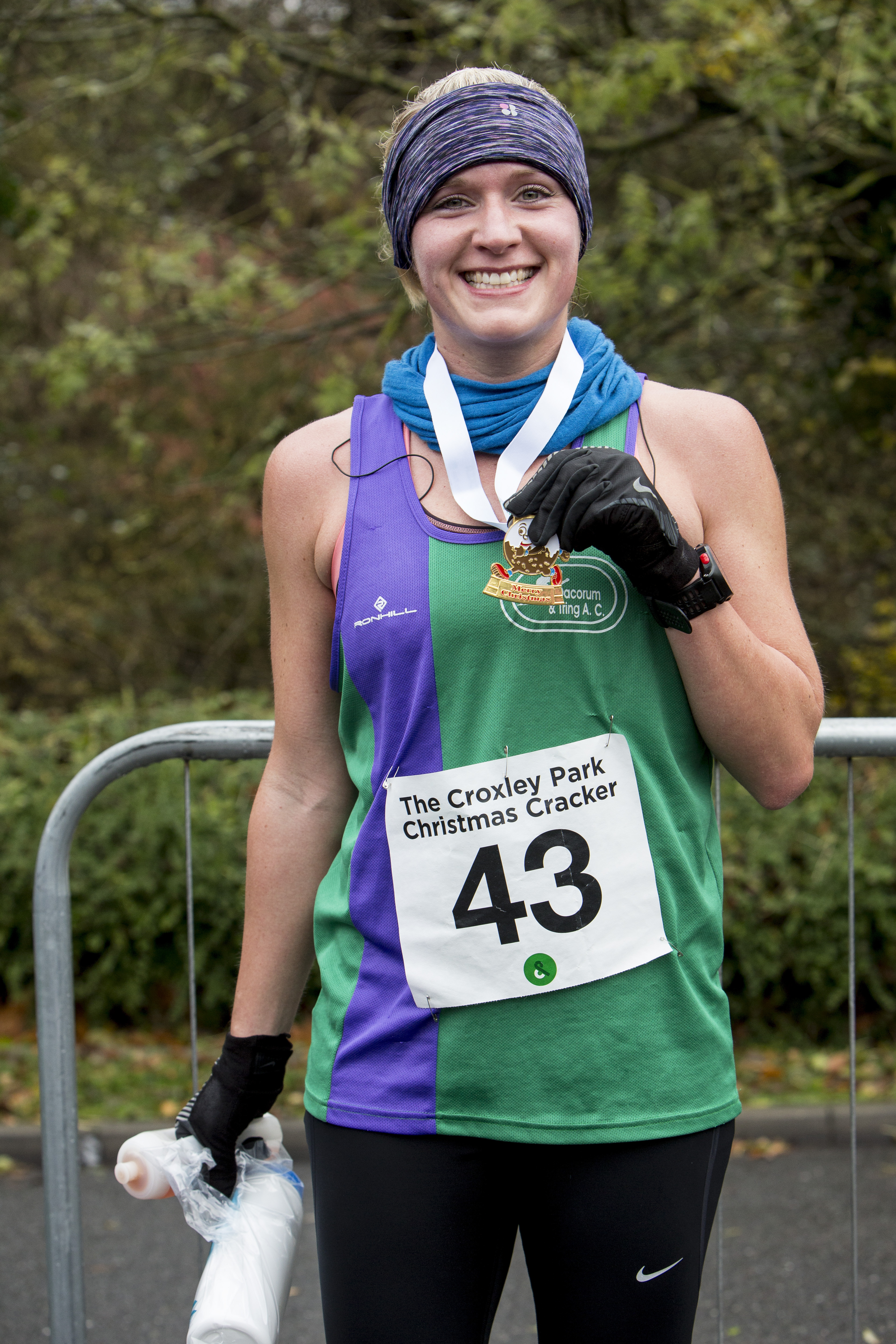 Croxley Park 10K Run | Happy Runner with Medal