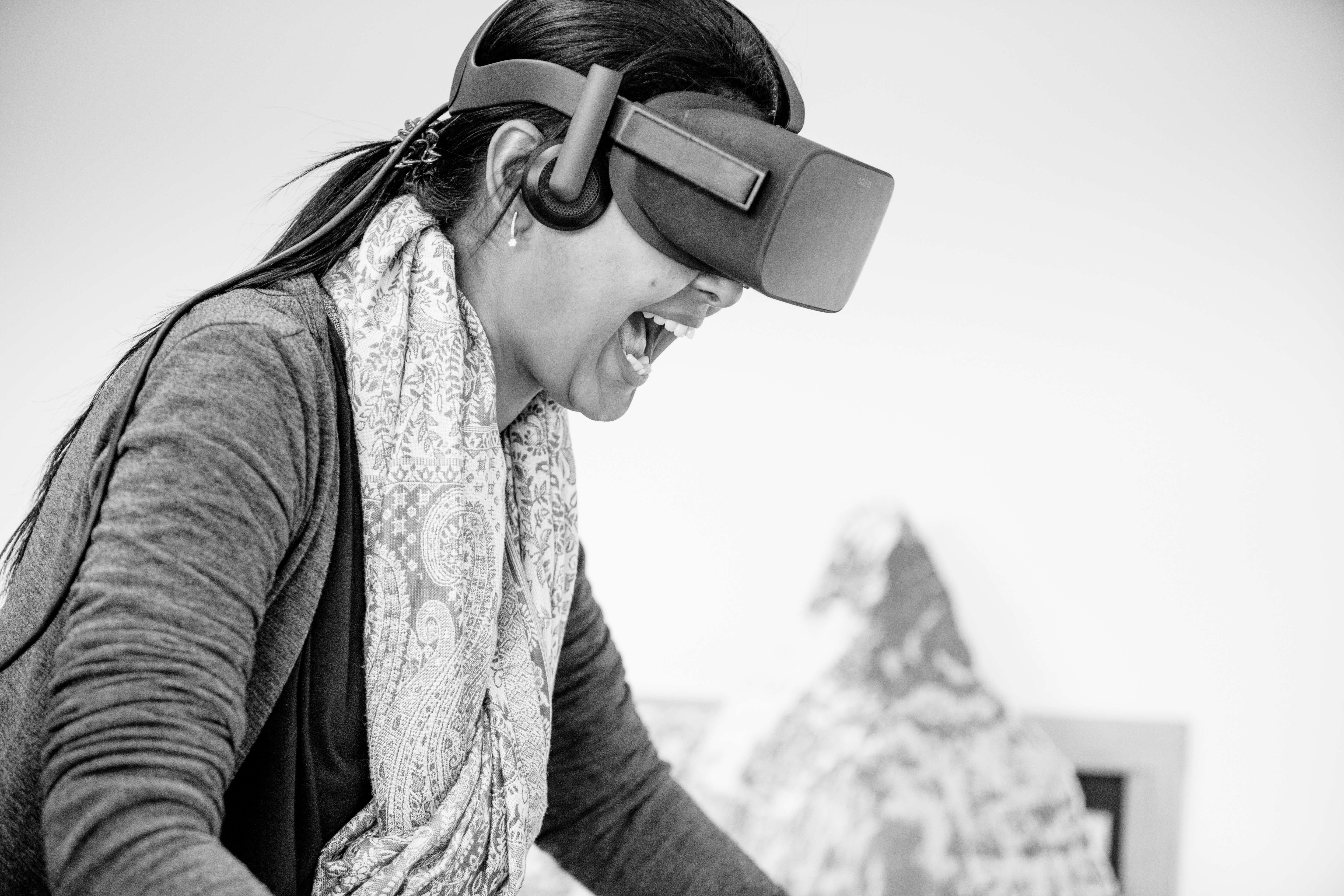 Virtual Reality Skiing Event