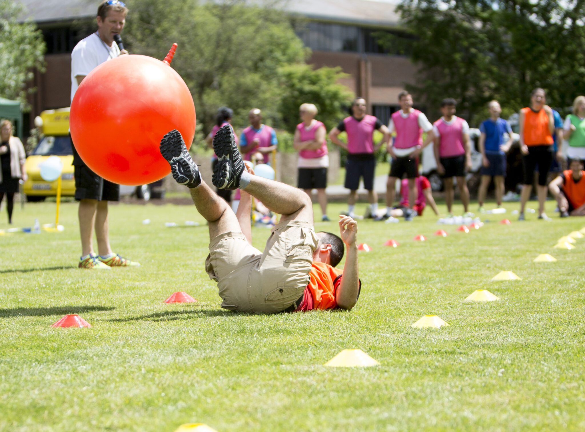 Croxley Park Sports Day | Space Hopper Fall