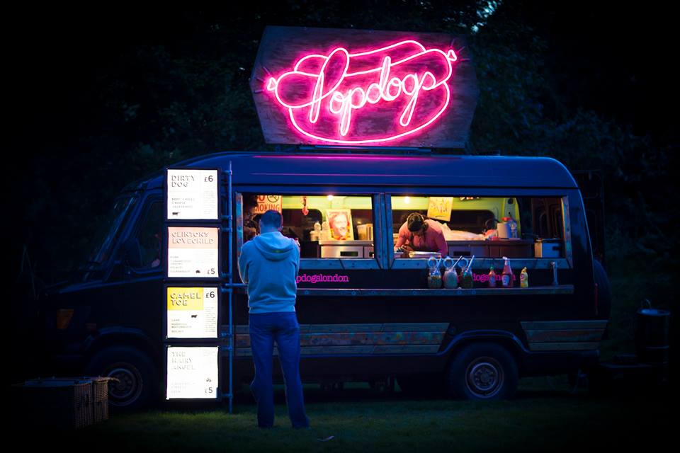 Outdoor Cinema Event at Croxley Park | Popdogs Hot food Truck
