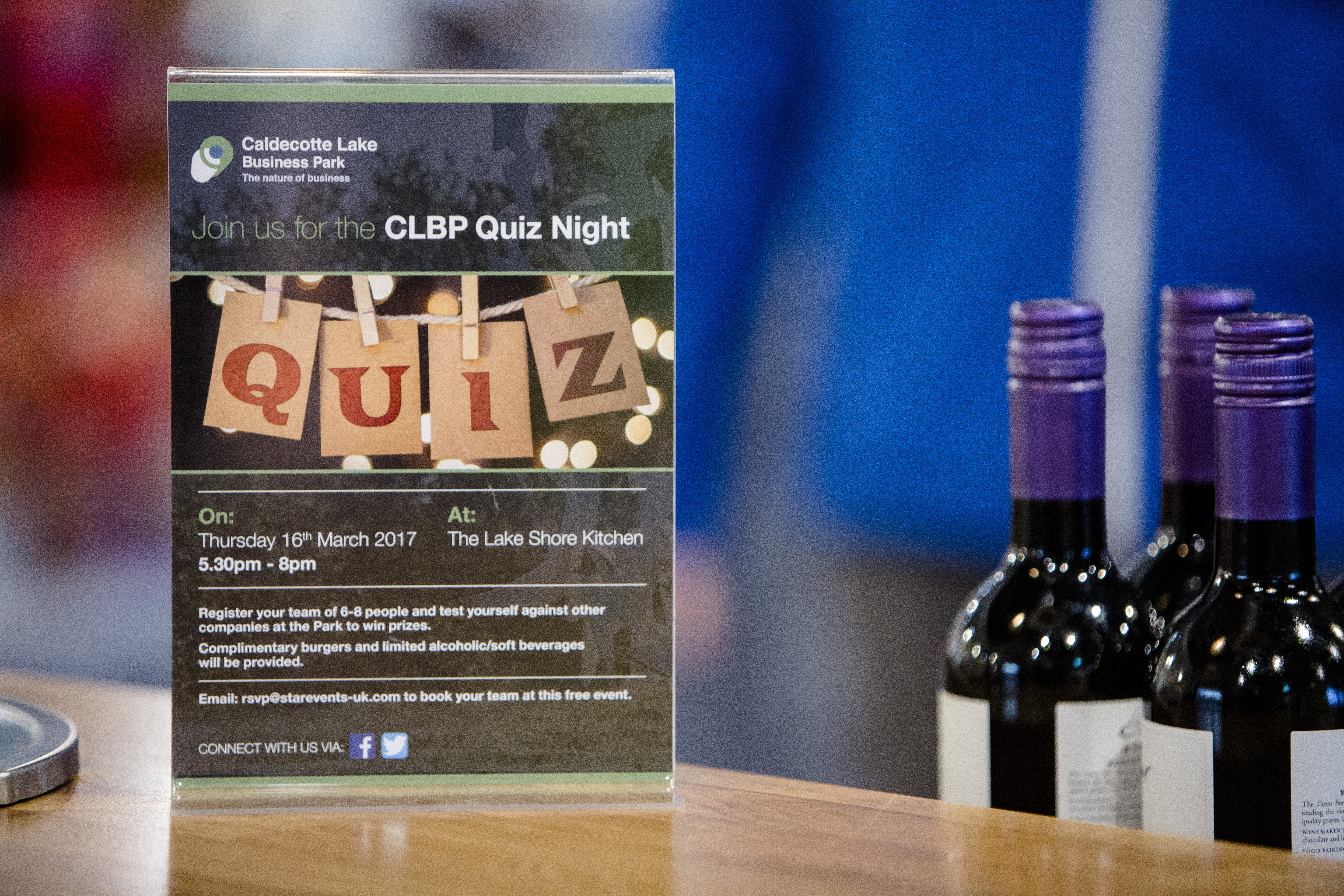 Quiz Nights | Flier and Wine