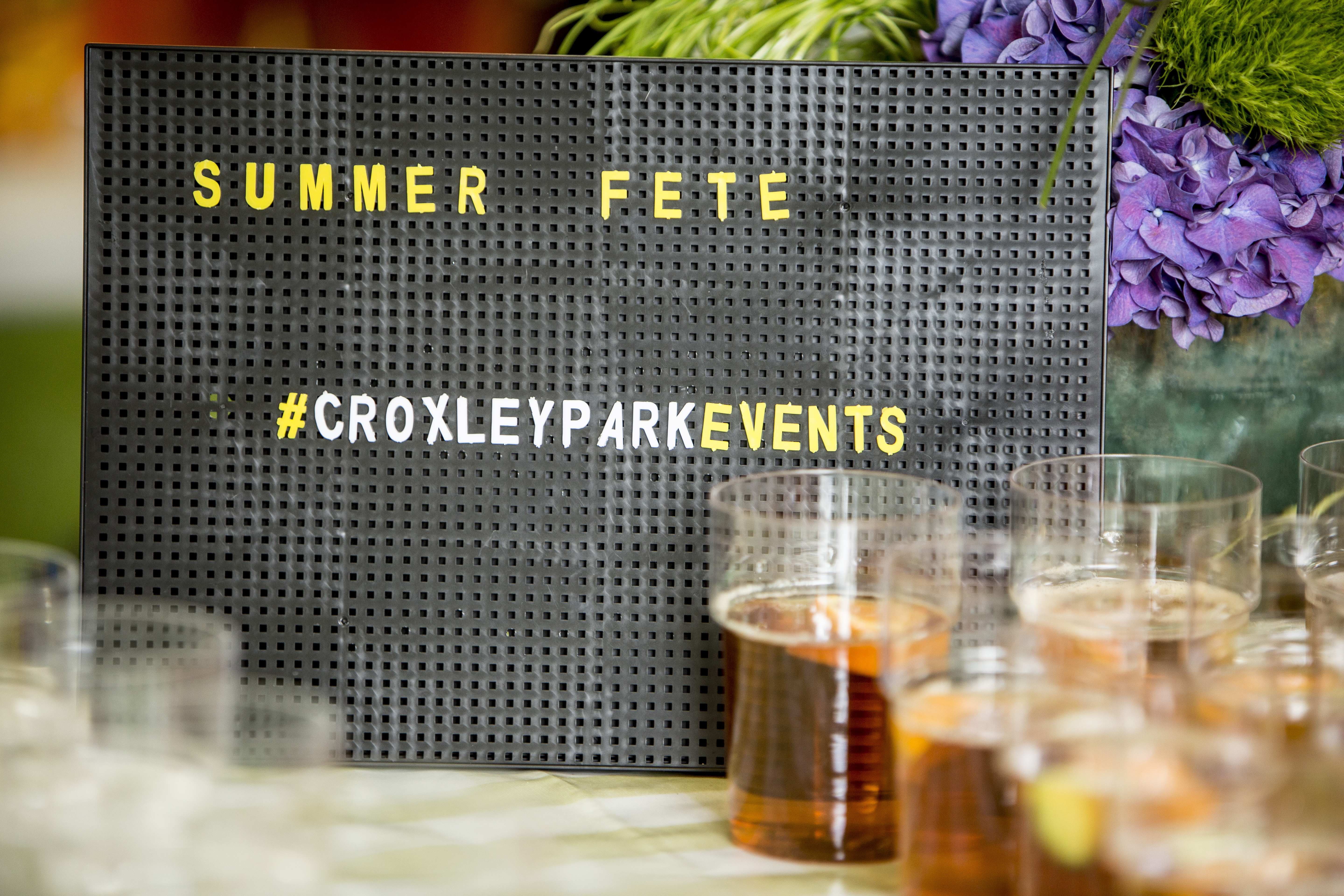 Croxley Park Summer Fete | Letter Board